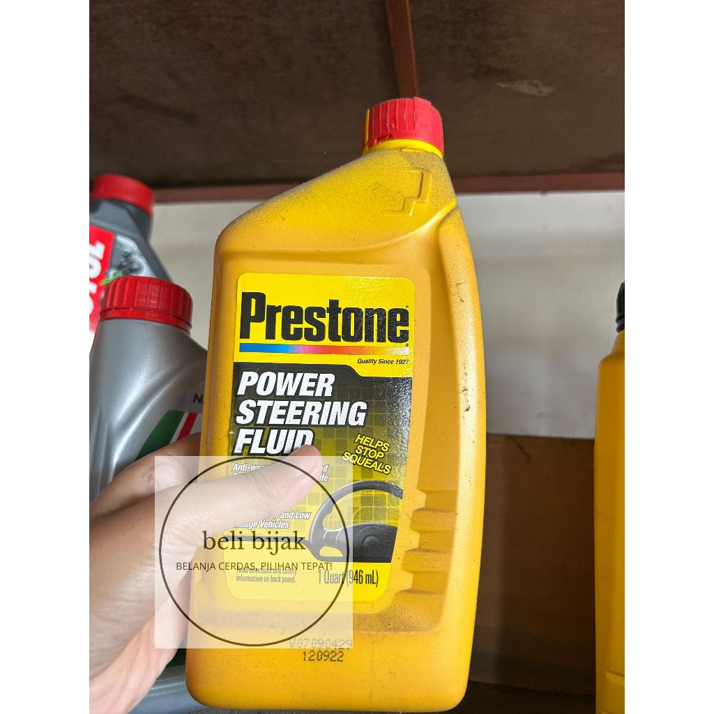 Prestone power steering Fluid Minyak Power Ster 1 LTR Liter 1Liter
