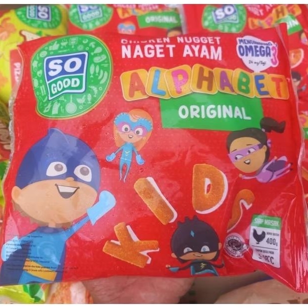 

So Good Nugget Alphabet 400 gr