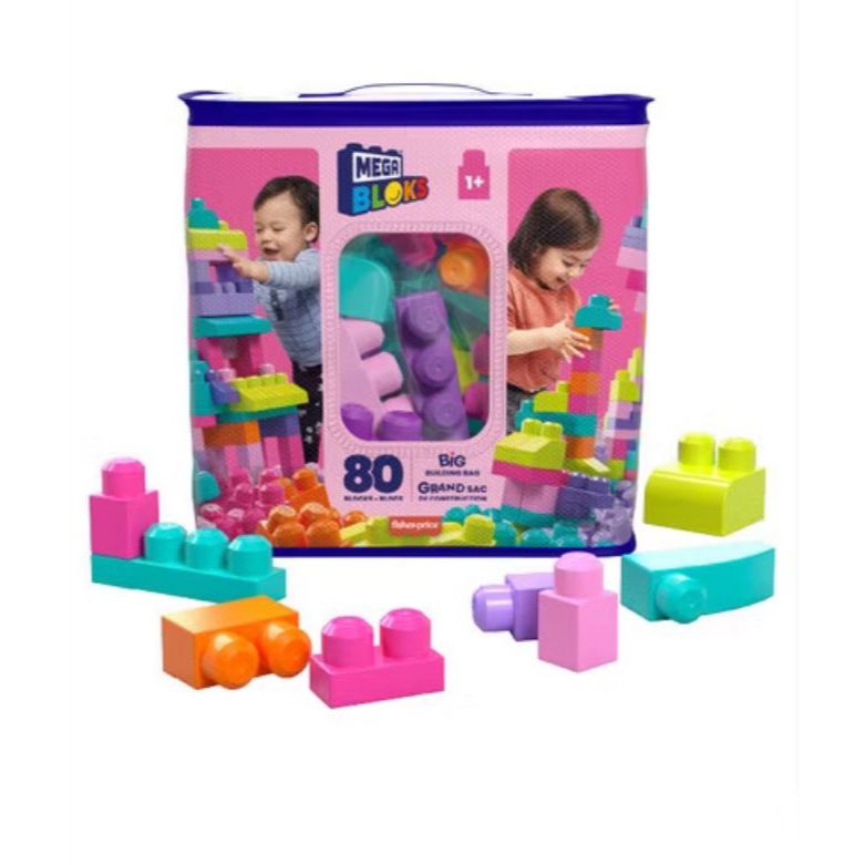 Mega Bloks Green Town Build & Learn Eco House - MEGA BLOKS THOMAS ALFABET - Mainan Balok