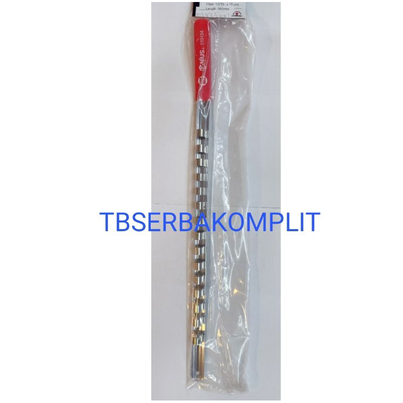 GENIUS SOCKET HOLDER SIZE 1/4" 010152  3/8" 010153 1/2" 010154 Bracket Untuk Mata Kunci Sok Shock So