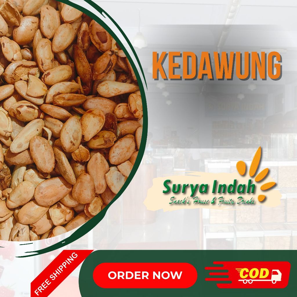 

KACANG KEDAWUNG PREMIUM LOS PER 100GR SURYA INDAH JOMBANG