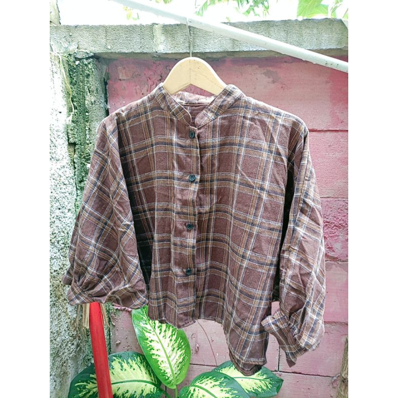 kemeja  tamara wanita Batwing