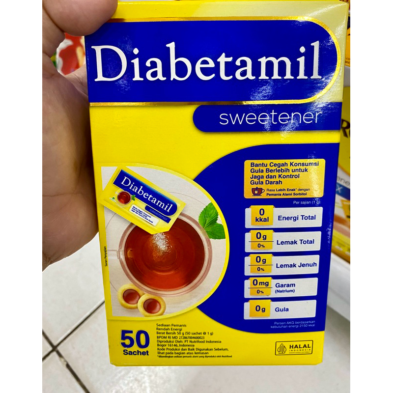 

diabetamil sweetener 50 gram