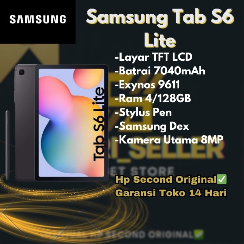 Samsung Tab S6 Lite Second Ori