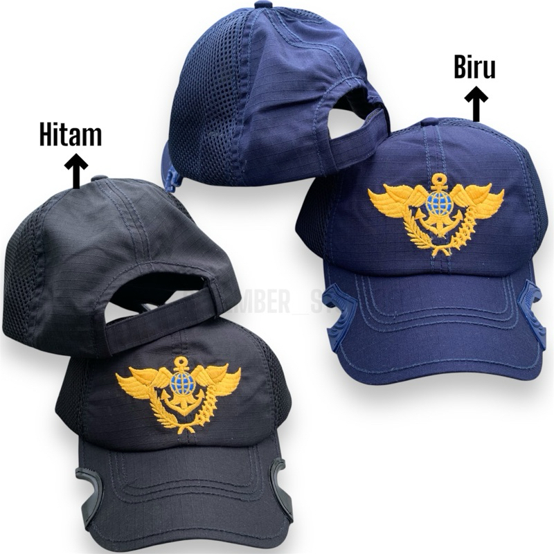 TOPI WING DISHUB - TOPI COAK WING DISHUB - TOPI DINAS PERHUBUNGAN - TOPI DISHUB SAYAP - TOPI DISHUB 