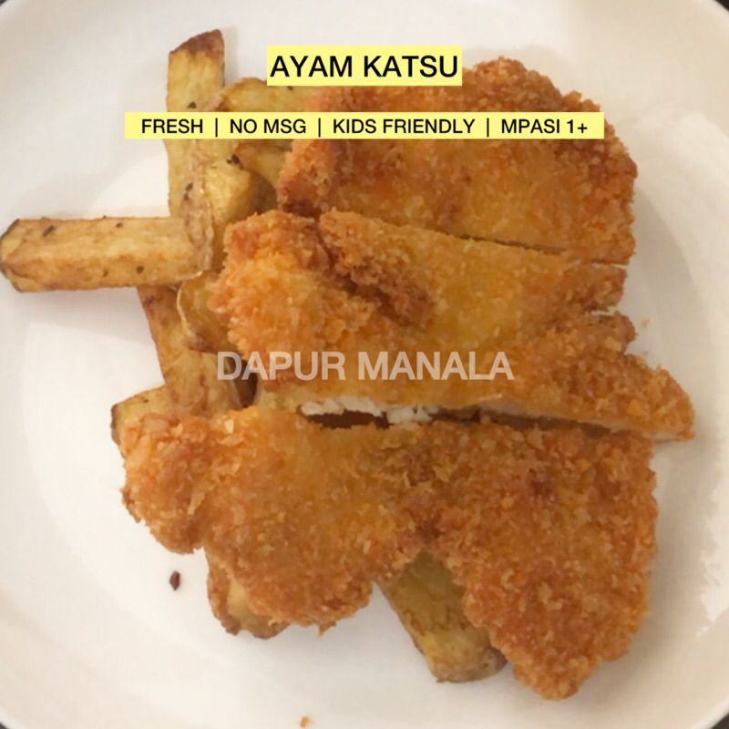 

[DAPUR MANALA] Ayam katsu mini fresh frozen bandung sehat mpasi