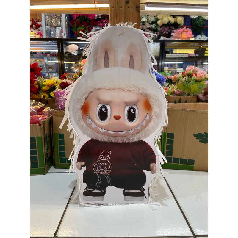 Pinata Labubu, pinata with pentungan labubu, pinata baby boss,pinata ultah