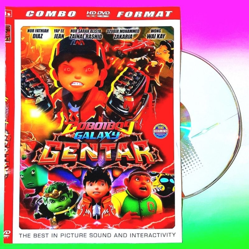 KASET DVD ORIGINAL BOBOIBOY GALAXY GENTAR - DVD FILMS BOBOIBOY GALAXY TERBARU - DVD FILMS BOBOIBOY G