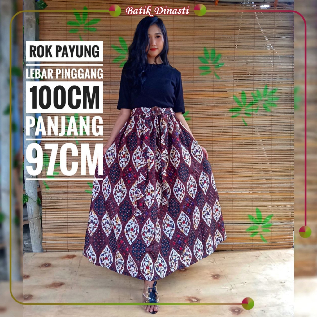 Bawahan Batik Wanita - Rok Panjang - Motif Soganan Jumbo