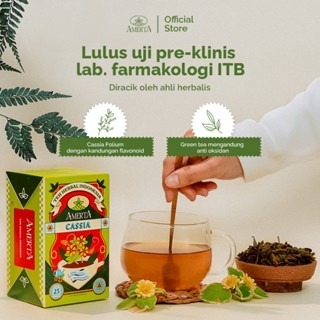 

AMERTA - Teh Herbal Diabetes - Teh Daun Cassia (5 Pack)