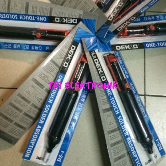 SEDOTAN TIMAH SOLDER DEKKO DS-4 ORIGINAL KOREA -Alat Pembersih Timah Solder