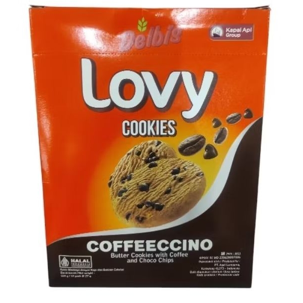 

LOVY Cookies Coffeechino / Chocobutter Dus (12 Sachet x 27gr)