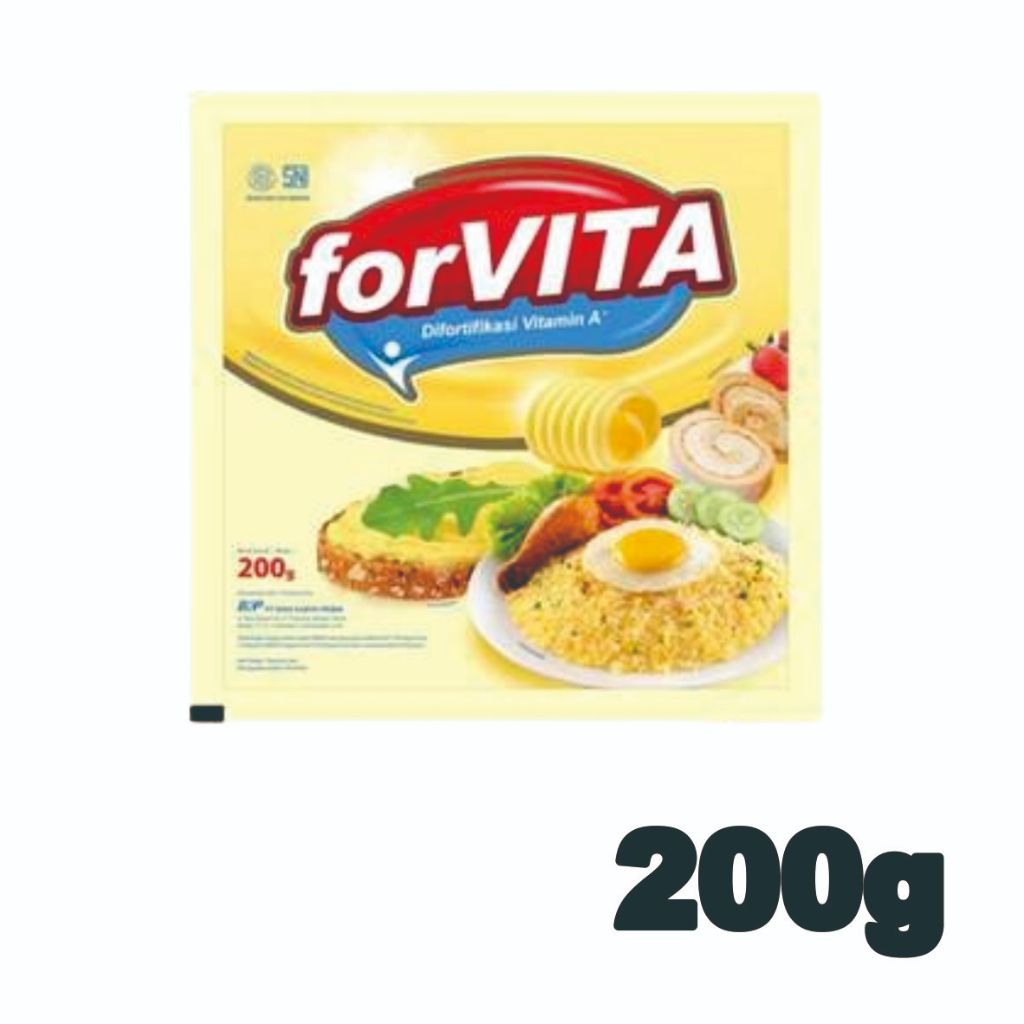 

FORVITA MARGARINE SACHET 200 GRAM