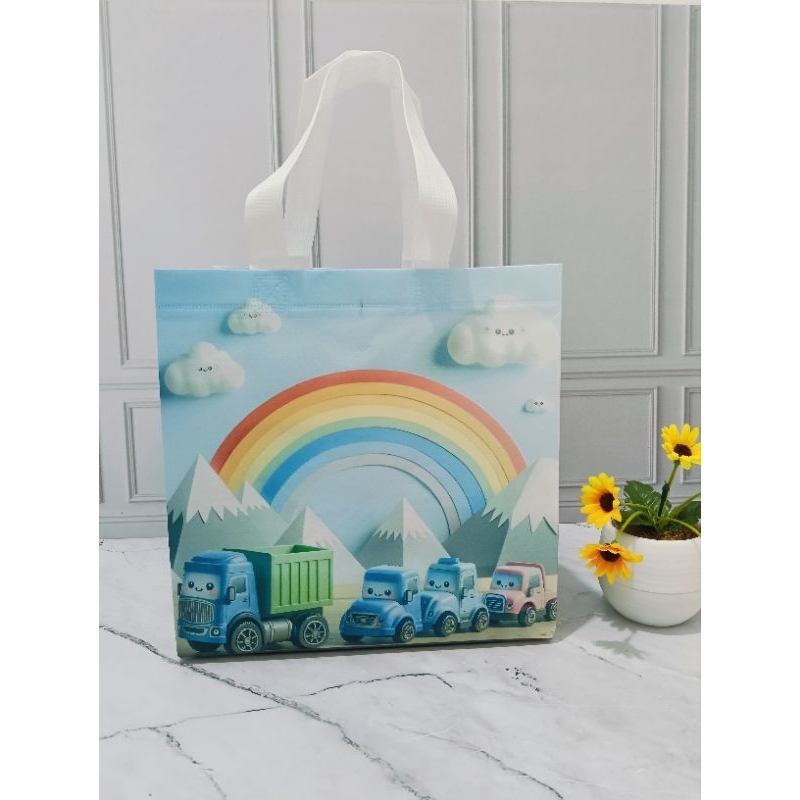 

RB Goodiebag Ulang Tahun 25x25x15 Bento[Lusinan Isi 12Pcs] - Tas Ulang Tahun Baby Dino