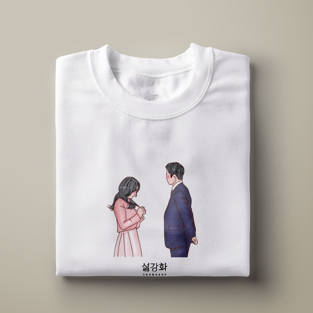 KAOS SNOWDROP KDRAMA FANART T-SHIRT KOREAN DRAMA KDRAMA MERCHANDISE KAOS DRAMA KOREA