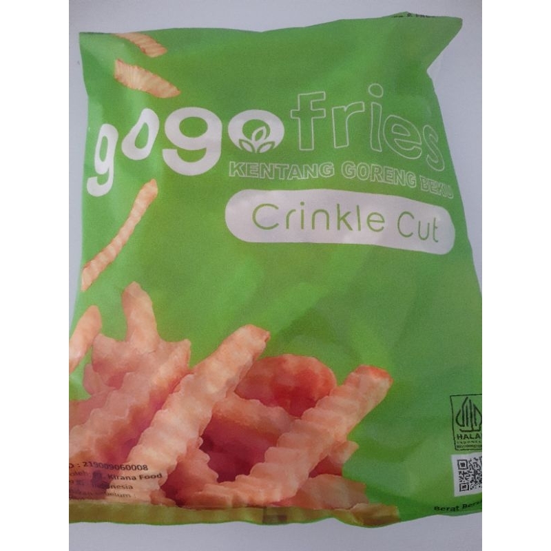 

Gogo Kentang Goreng Crincle Cut 1kg