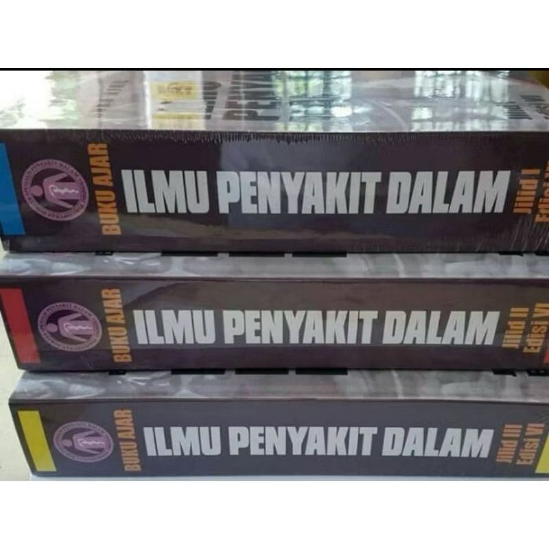 BUKU AJAR ILMU PENYAKIT DALAM EDISI VI JILID 1,2&3 HARDCOVER FREE DUS DAN BUBBLEWRAP / BUKU AJAR ILM