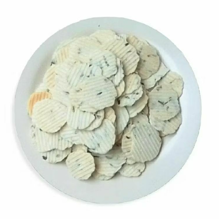 

Cemilan Gapit Simpring Khas Cirebon Rasa Bawang Kemasan 1 Kg