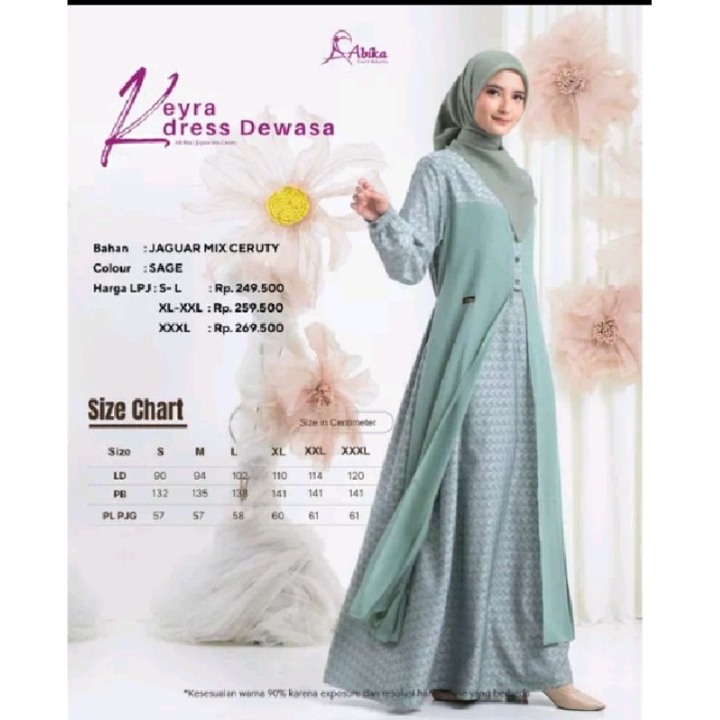 Gamis Keyra ORI Abika