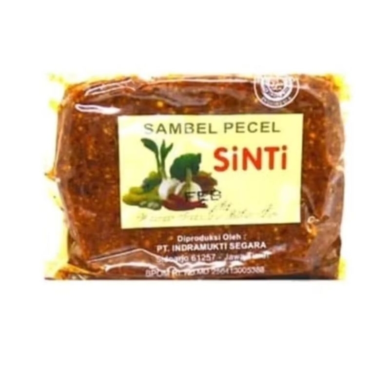 

Sinti bumbu pecel instant 100gr, bumbu pecel siap pakai, bumbu pecel