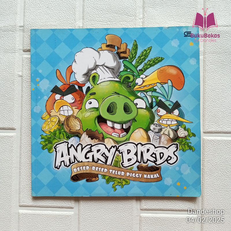 Angry Birds Resep Resep Telur Piggy Nakal - Buku Cerita Anak Bekas Preloved