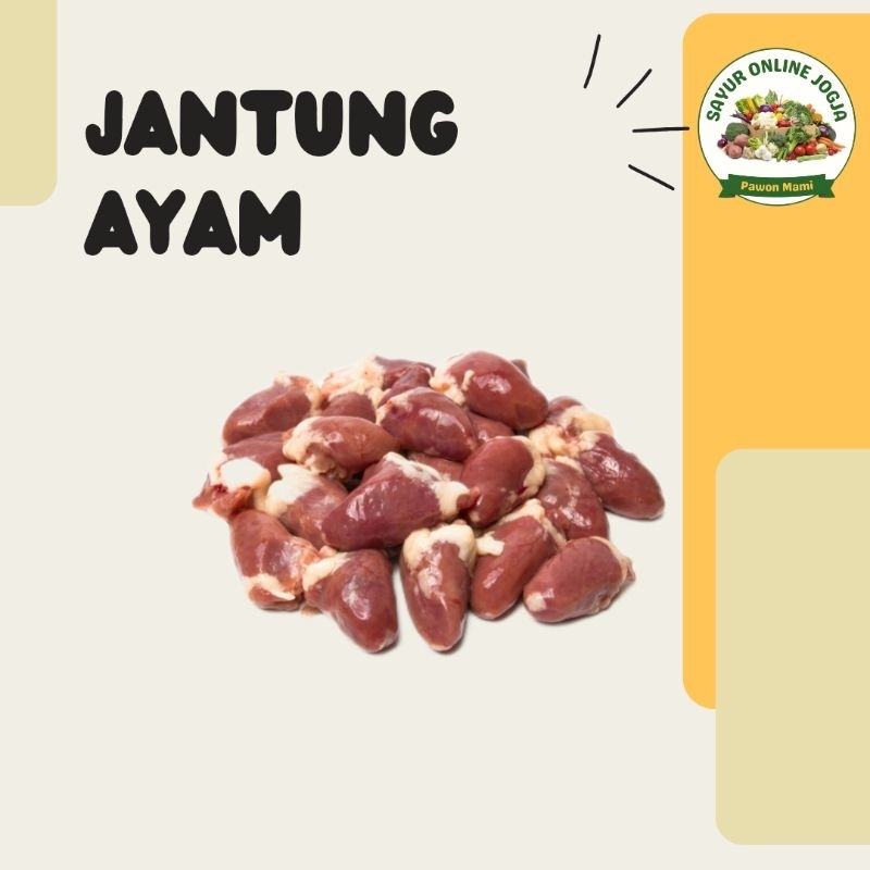 

Jantung ayam 250gr - PAWON MAMI SAYUR ONLINE JOGJA