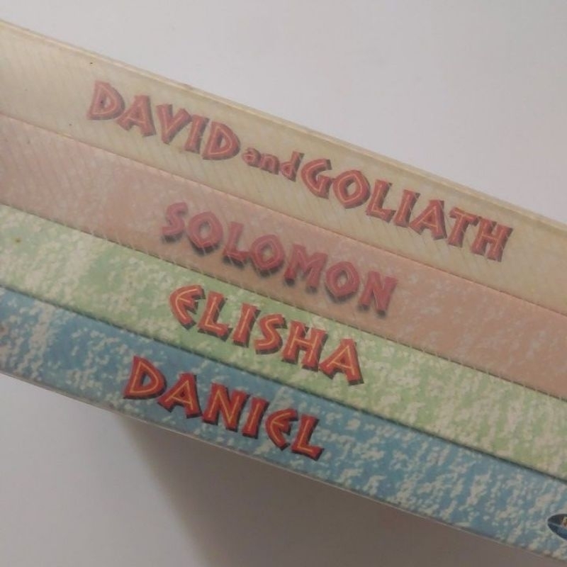 The Bible Story VCD 1 set David Goliath Solomon Elisha Daniel