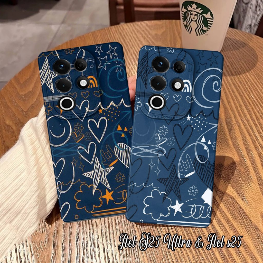 Case hp Itel S25 Ultra Itel s25 - Softcase Itel S25 Ultra - Fashioncase Itel S25 Ultra  (RJPRO3868)