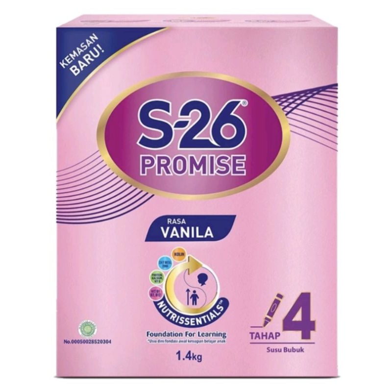 

S26 Promise Tahap 4 1400gr/Rasa Vanila