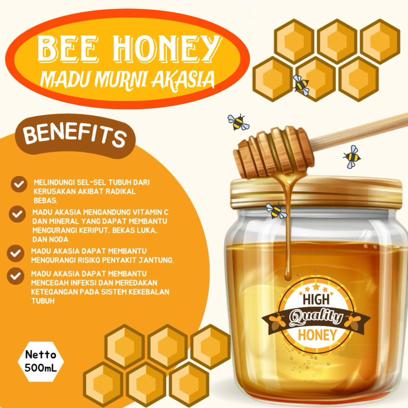

Madu Murni Akasia _ BEE HONEY 1kg