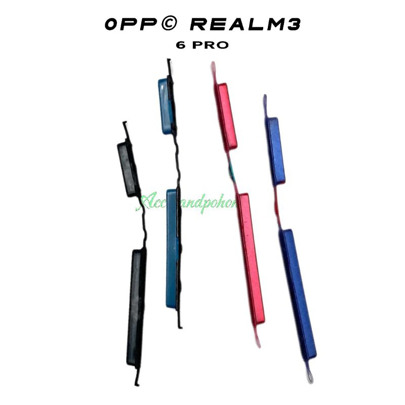 Power On Off Volume Hp Realmi 6 Pro/Tombol On Of+Vol Oppo 6 Pro