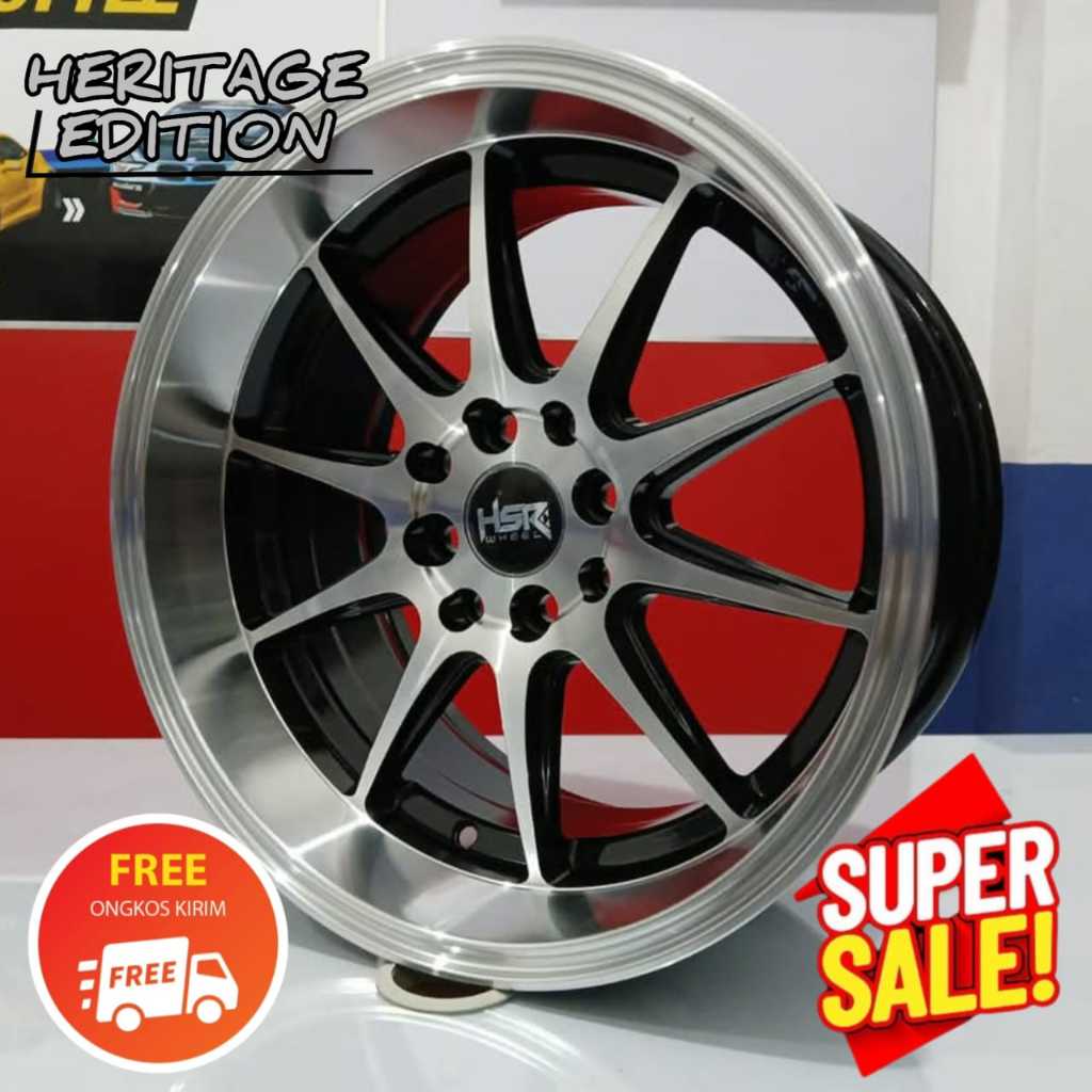 Velg celong mobil calya brio xenia livina confero murah ring 16 felek HSR wheel tribe manado