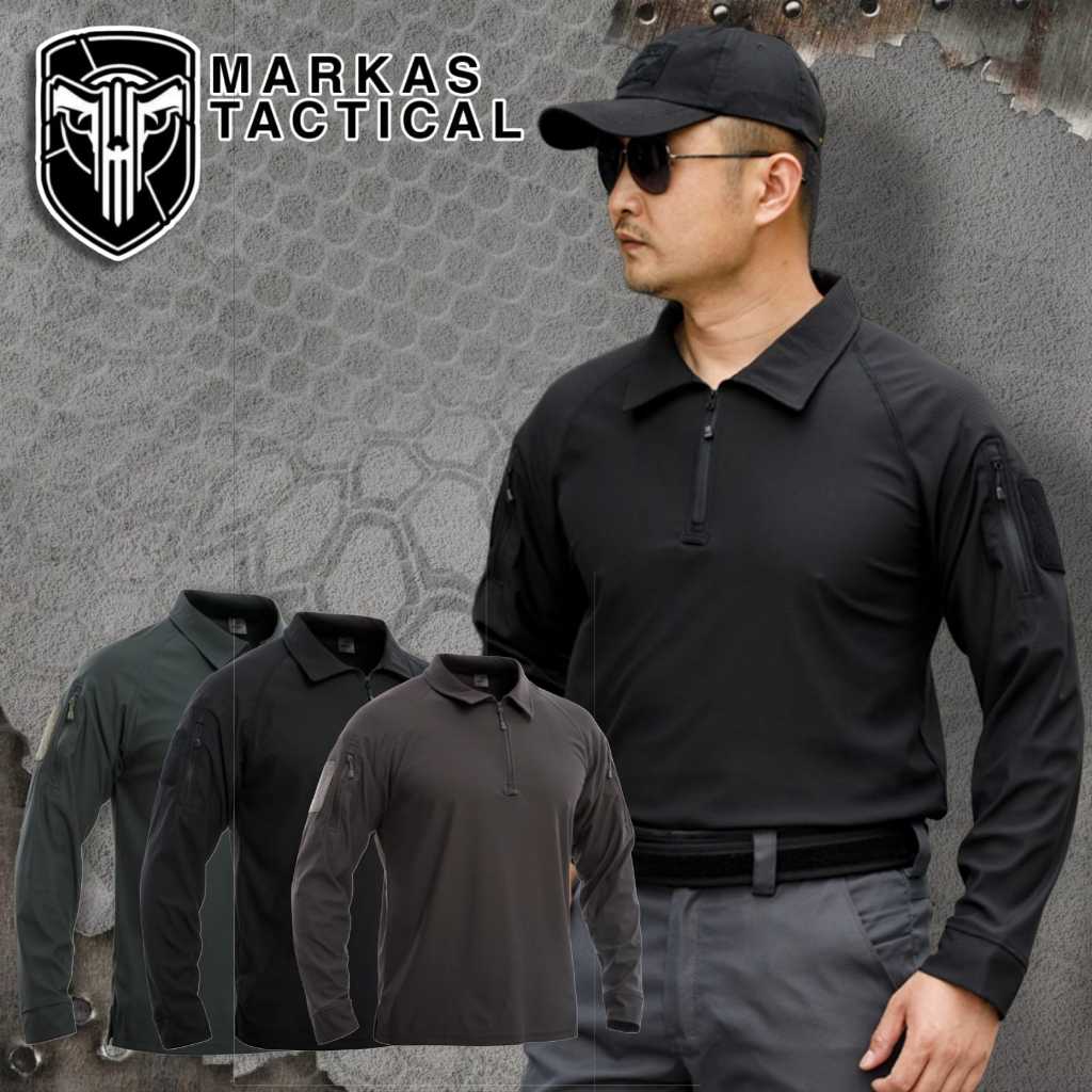 Baju combat ply-T08 Kaos pria tactical oudoor baju fashion pria import tactical bahan polyester 100 
