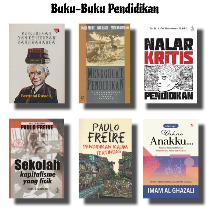Original - Koleksi Buku Pendidikan, Pendidikan Kaum tertindas, Sekolah kapitalisme yang licik, mengg