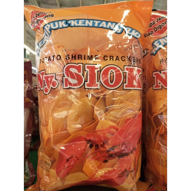 

Kerupuk kentang ny.siok 500gr