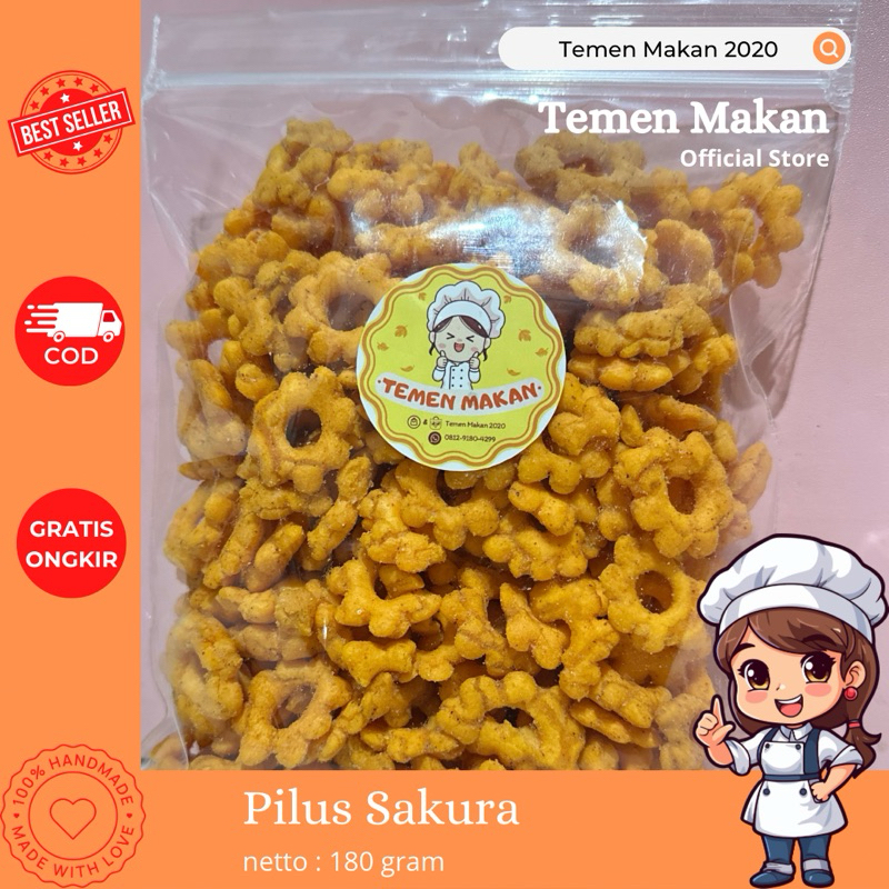 

SNACK SAKURA 180gr | SNACK KEMBANG RIBUT | PANG PANG SAKURA | PANG PANG BUNGA | CEMILAN JADUL KEMBANG RIBUT SAKURA | PILUS BUNGA SAKURA | KERUPUK BUNGA SAKURA