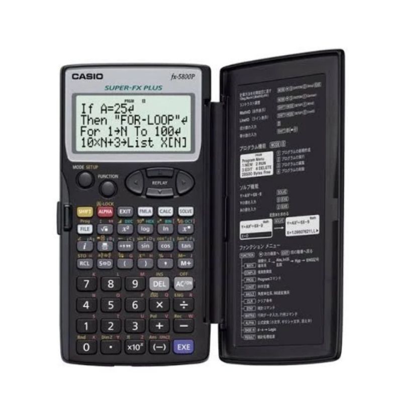 

CASIO FX-5800P Kalkulator / Calculator Scientific