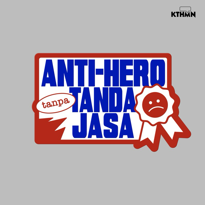 

Anti - Hero - Vinyl Sticker | SS - 100