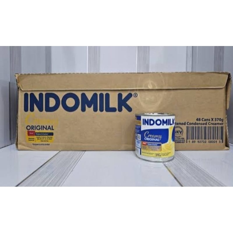 

INDOMILK SUSU SKM KALENG 370g [DUS]/INSTANT