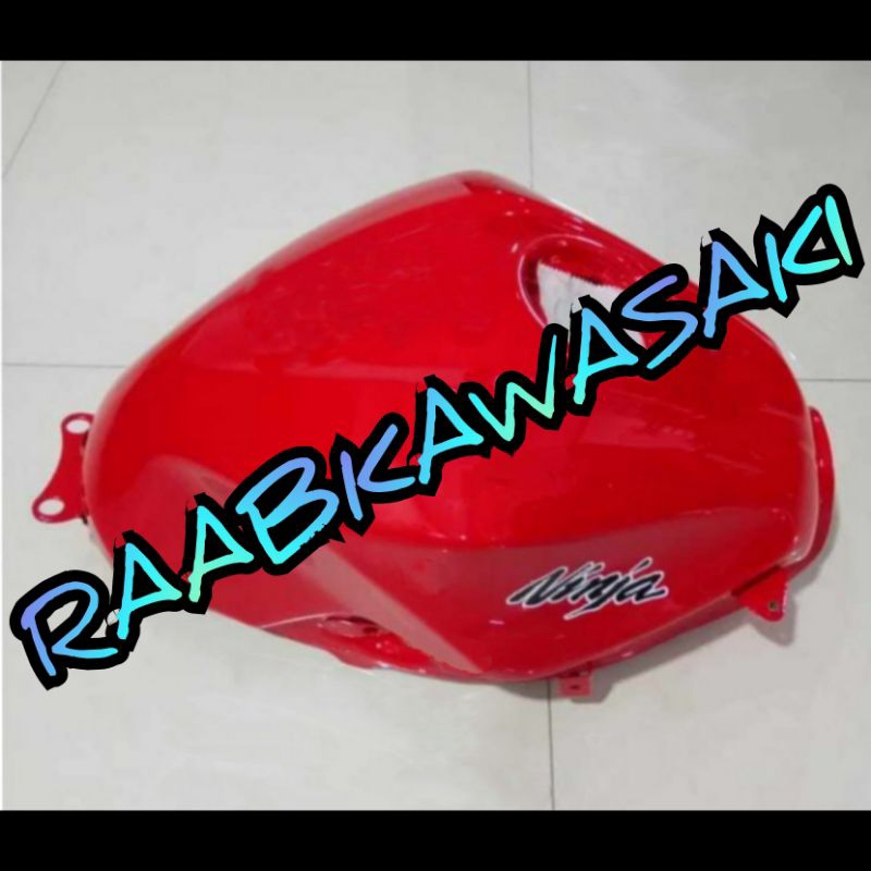 tangki bensin merah ninja 250 fi old/z250fi original kawasaki