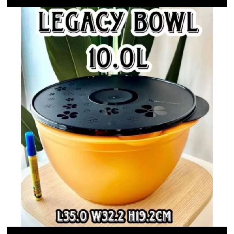Tupperware legacy bowl 10L