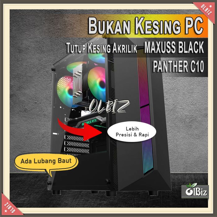 Tutup Kesing Casing Maxuss Black Panther MBP C10 Akrilik Acrylic Side Panel Maxuss Black Panther MBP
