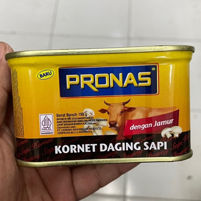 

PRONAS Kornet Daging Sapi Dengan JAMUR 185g