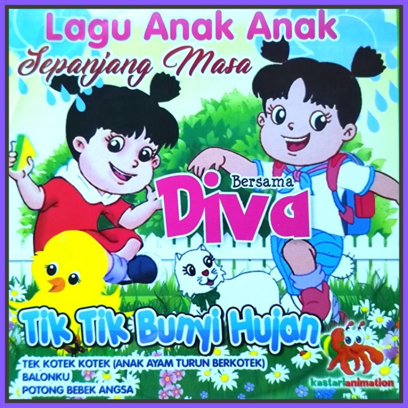 KASET VCD MUSIK KUMPULAN 21 LAGU ANAK KOLEKSI DIVA SEPANJANG MASA PILIHAN TERPOPULER.