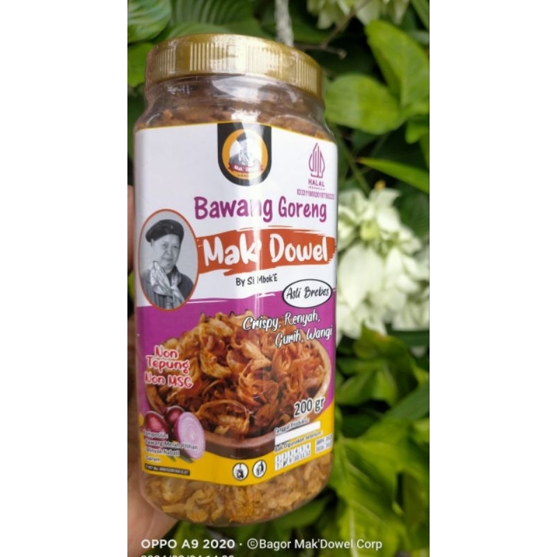 

Bawang Goreng Brebes Mak Dowel