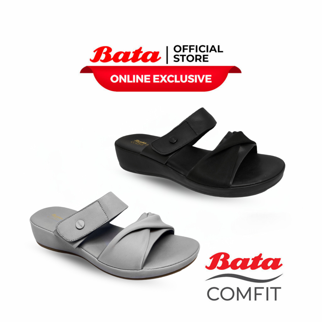 BATA COMFIT - AMANDA "Comfit Cush" Sandal Wedges Wanita
