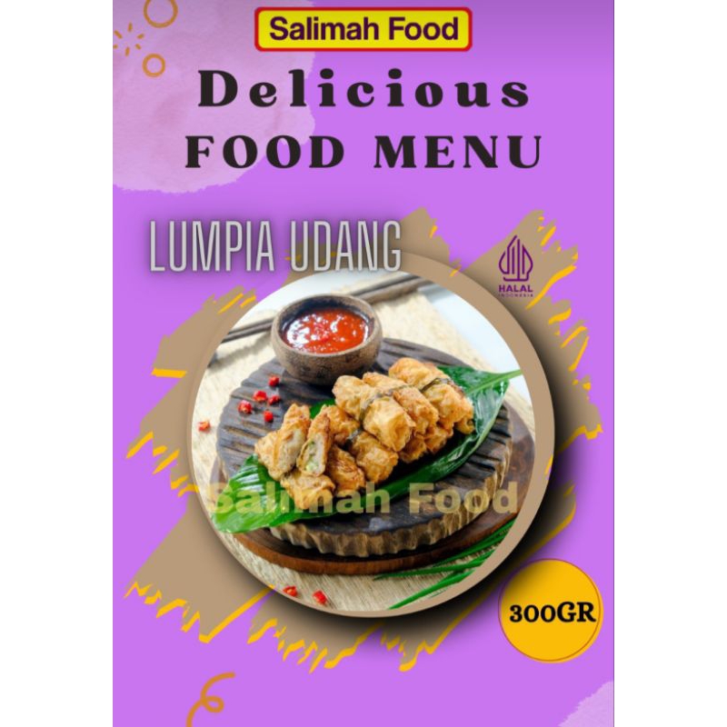 

Salimah Food Lumpia Udang 10 pcs 300gr