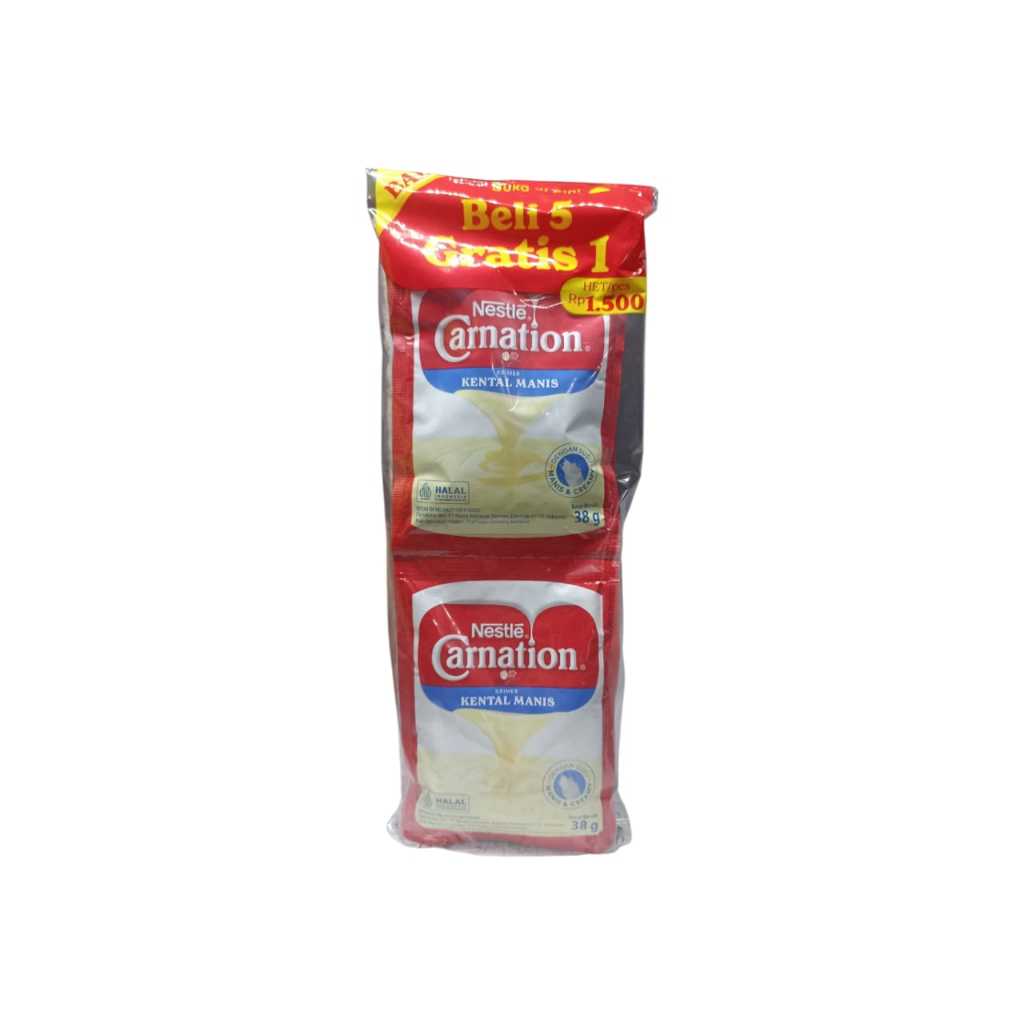 

Nestle Carnation 38gr - Pak isi 5 Sachet
