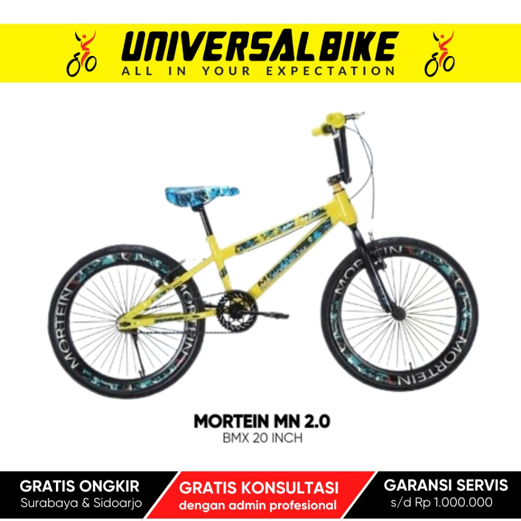 [TERLARIS] Sepeda BMX 20 inch Mortein MN 2.0: Gaya Keren, Kualitas Juara