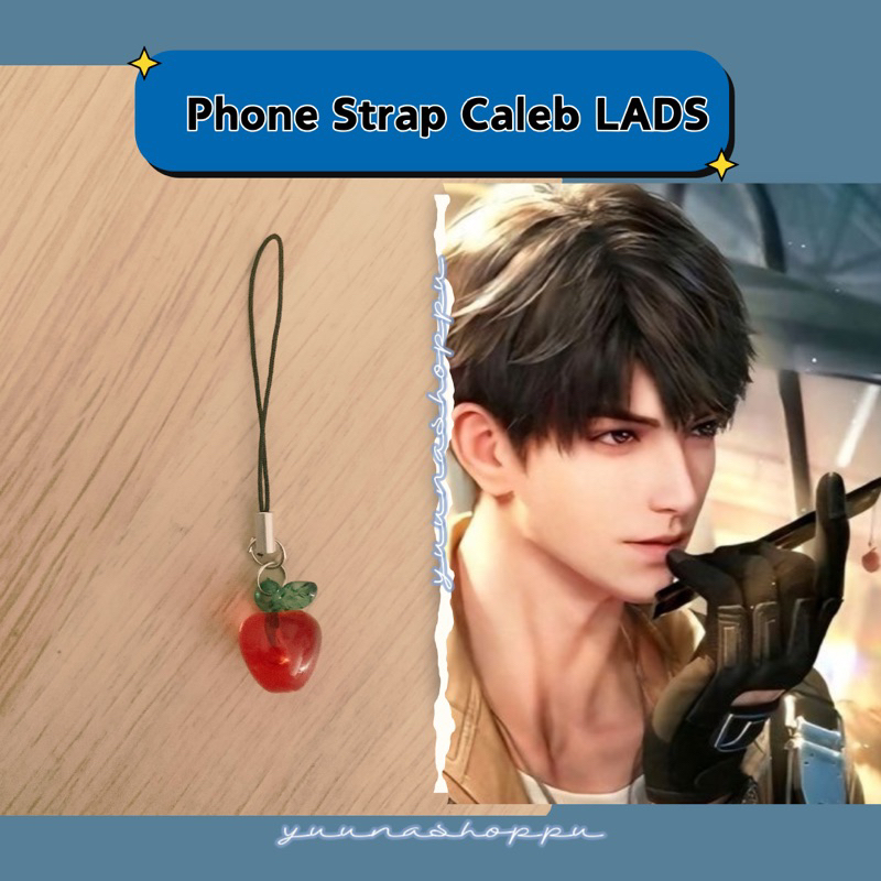 Love and deepspace | phone strap Caleb love and deepspace | gantungan hp Apple Caleb | gantungan hp